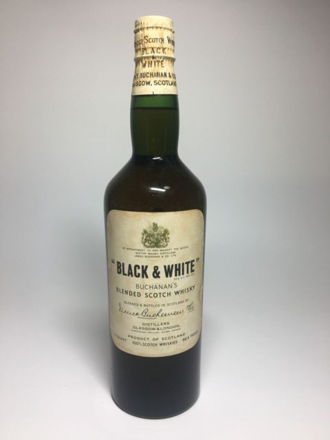 未開封★Black & White【ブラックアンドホワイト】 ティンキャップ 760ml 箱なし